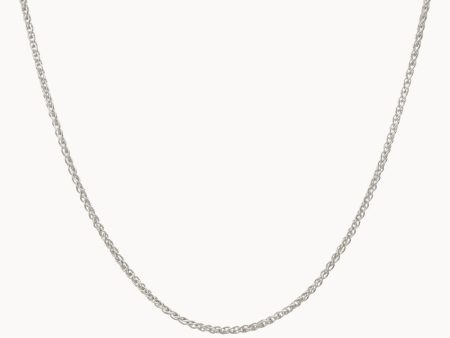 Silver Spiga Layering Necklace on Sale