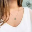 18ct Gold Plated Aventurine Healing Stone Necklace Online Hot Sale