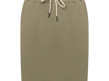 DRAWSTRING SWEAT SKIRT For Cheap