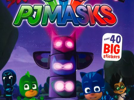 Pj Masks: Big Stickers For Tiny Hands Online Hot Sale